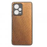 Drewniane etui Bewood Redmi Note 12 Pro 5G, Fale Merbau