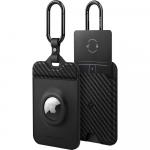 Etui na karty / klucz do Tesli z miejscem na AirTag, Spigen Air Fit Card Holder 2-Pack, czarne