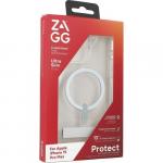 Etui Zagg Crystal Palace Snap MagSafe Kickstand do iPhone 15 Pro Max, przezroczyste