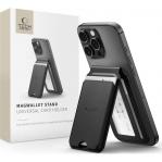 Portfel magnetyczny na karty z podstawką Tech-Protect MagWallet Stand do MagSafe, czarny