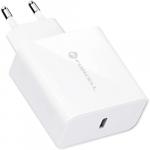 Ładowarka sieciowa Forcell Wall Charger 45W, USB-C, PD, QC 4.0, biała