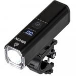 Lampka rowerowa przednia z powerbankiem Vayox VA0071 1300lm, czarna