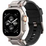 Pasek Spigen DuraPro Armor PU do Apple Watch 49/46/45/44 mm, czarny