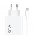 Ładowarka sieciowa Xiaomi HyperCharge Combo 90W 1x USB-A + kabel USB-C 1 m, biała