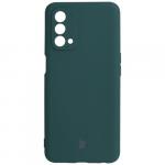 Etui Bizon Case Silicone do Oppo A93 5G, ciemnozielone