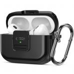 Etui Tech-Protect Defender Hook do Apple AirPods Pro 1 / 2 do MagSafe, czarne