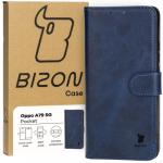 Etui z klapką Bizon Case Pocket do Oppo A79 5G, granatowe