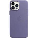 Etui Apple Leather Case MagSafe do iPhone 13 Pro, fioletowe