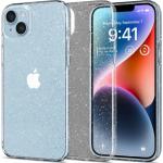 Etui Spigen Liquid Crystal Glitter do iPhone 14, przezroczyste