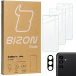 Szkło hartowane Bizon Glass Clear - 3 szt. + obiektyw, Galaxy A13 5G