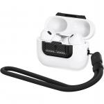 Zamknięcie obudowy Spigen Lock Fit M do AirPods Pro 2 / 1, wzór karbonowy