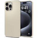 Etui Spigen Thin Fit do iPhone 15 Pro, beżowe