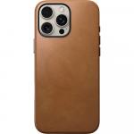 Skórzane etui Nomad Traditional Leather MagSafe do iPhone 16 Pro Max, jasnobrązowe