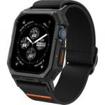 Etui z paskiem Spigen Lite Fit Pro do Apple Watch 45/44 mm, czarny