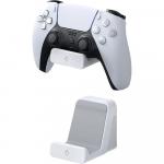 Uchwyt na kontroler, pad mocowany do ściany Spigen Mount Wall Stand do PlayStation 5 / 4, Xbox One / Series X / S, Nintendo Switch Pro Controller, 2 sztuki, biały