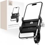 Uchwyt rowerowy na telefon Tech-Protect V4 Universal Bike Mount, czarny