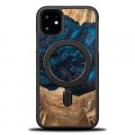 Drewniane etui do iPhone 11, Bewood Unique Planets Neptun do MagSafe