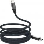 Kabel magnetyczny Fixed USB-C / USB-C, PD, 240W, 1,2m, czarny