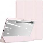 Etui Dux Ducis Toby do Galaxy Tab S10 Plus/S9 Plus/S9 FE Plus, różowe