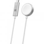 OUTLET: Ładowarka magnetyczna, indukcyjna do Apple Watch ER USB-C, 2 m, 7,5W, biała
