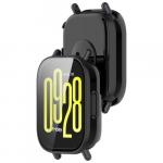 Etui ze szkłem do zegarka Bizon Case+Glass Watch do Xiaomi Redmi Watch 5 Active, czarne