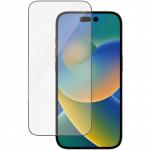 Szkło hartowane na cały ekran PanzerGlass Ultra-Wide Fit + EasyAligner do iPhone 14 Pro, czarna ramka