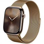 Pasek Crong Milano Steel Band do Apple Watch 49/46/45/44/42 mm, różowozłoty