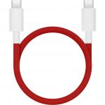Kabel magnetyczny, OnePlus SUPERVOOC USB-C, 10A, 100W, 1.2 m, czerwono-biały