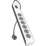 Listwa antyprzepięciowa do 650J Schuko Belkin Connect BSV603VF2M-V2, 6x AC EU Schuko