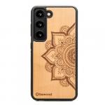 Drewniane etui Bewood do Galaxy S23 MANDALA JABŁOŃ