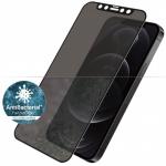 Szkło hartowane antybakteryjne Panzerglass CF Privacy Filter iPhone 12 / 12 Pro, przyciemniane