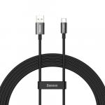 Kabel Baseus Superior Series SUPERVOOC USB-A do USB-C 65W 2m, 480Mb/s, czarny