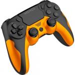 Kontroler bezprzewodowy YAXO Hornet Fury do PS4 PS3, PC, Bluetooth, pomarańczowy