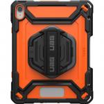 Etui pancerne z osłoną na ekran Urban Armor Gear Plasma do iPad 11 / 10 gen. 2025 / 2022, czarno-pomarańczowe
