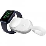 Power bank indukcyjny Forcell F-Energy Mini Power Watch do Apple Watch, 1200mAh, biały