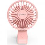 Wiatrak składany, wentylator, wiatraczek Orico Foldable Fan GXZ-F833 2000mAh, różowy