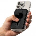Portfel na karty Ringke Slide Grip Wallet do MagSafe, czarny