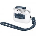 Zamknięcie obudowy Spigen Lock Fit M do AirPods Pro 2 / 1, granatowe