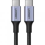 Kabel do szybkiego ładowania i przesyłania danych Ugreen 100W USB-C do USB-C, PD, QC, FCP, 480 Mbps, 5A, 2 m, czarny