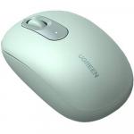 Bezprzewodowa mysz optyczna, Ugreen MU105 Wireless Mouse, USB 2.4GHz, zielona