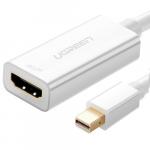 Adapter przejściówka Ugreen Mini DisplayPort (Thunderbolt 2.0) - HDMI (żeński), 0.25 m, biały