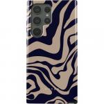 Etui Burga Vigilant Tough do Galaxy S23 Ultra, beżowo-granatowe