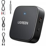 Bezprzewodowy adapter Bluetooth 5.2, transmiter / nadajnik / odbiornik audio UGREEN CM667, szary