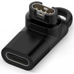 Adapter / przejściówka USB-C Beline do ładowania zegarków Garmin, czarny