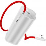 Powerbank z wbudowanym kablem USB-C, OnePlus SUPERVOOC, 20000mAh, 150W, USB-C, USB-A, PD, PPS, QC, srebrny