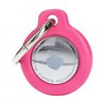 Etui Bizon Case Locator Keychain do Apple AirTag, różowe