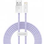 Kabel Dynamic Series Baseus USB-A do Lightning 2.4A 2m, fioletowy