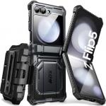 Etui pancerne Supcase i-Blason Armorbox BackSP do Galaxy Z Flip5, czarne