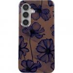 Etui Burga Velvet Night Tough do Galaxy S24, brązowo-granatowe