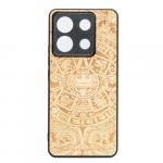 Drewniane etui do Xiaomi Redmi Note 13 Pro 5G, Bewood Kalendarz Aztecki Aniegre